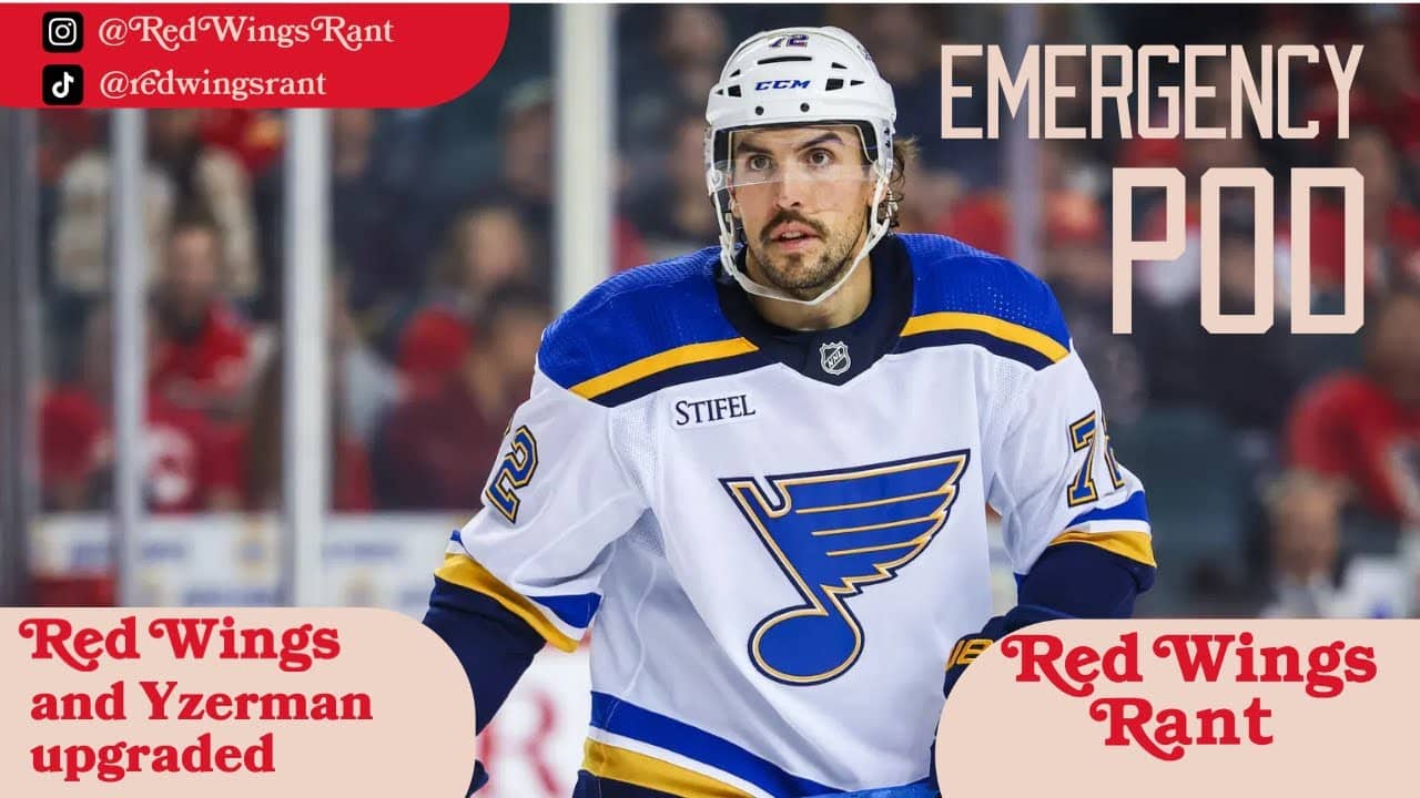 Yzerman Finally Acts! Red Wings Trade for Perron & Justin Faulk