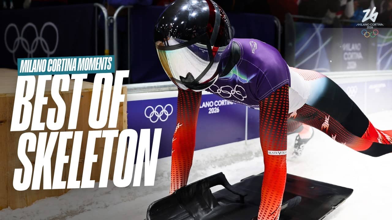 Matt Weston and Janine Flock Make History! 🇬🇧🥇 The Best of Skeleton at #MilanoCortina2026 ❄️