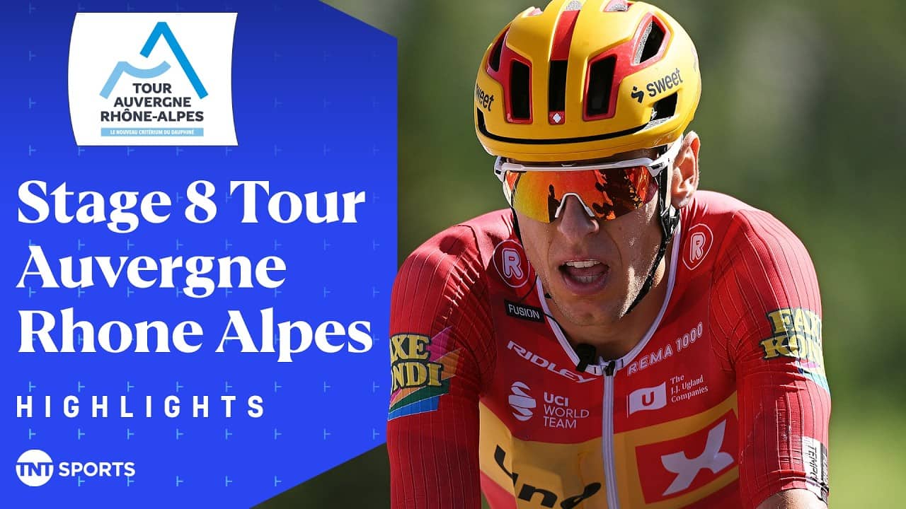EPIC ENDING! 🏆 | 2026 Stage 8 Tour Auvergne Rhone Alpes Race Highlights | TNT Sports Cycling