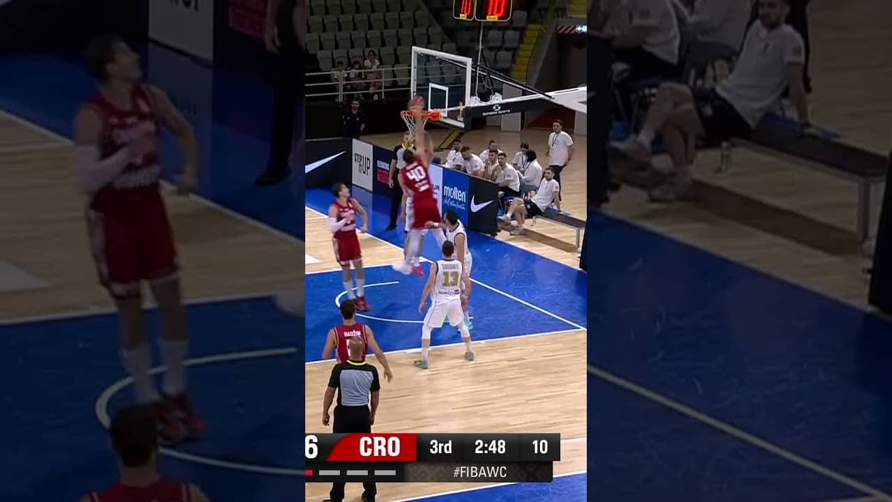 🎖️ Mario Hezonja y el primer triple-doble de las ventanas del Mundial en Europa | #FIBAWC #StepItUp