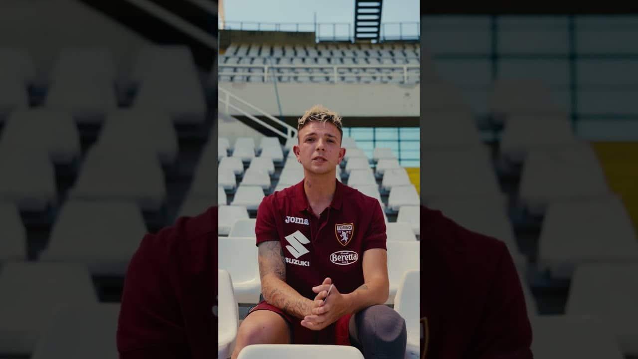 Lo spirito Toro di Luca: è questione di 𝗖𝗨𝗢𝗥𝗘 ❤️ #torinofc #seriea #èquestionedi