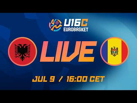 LIVE - Albania v Moldova | FIBA U16 Women's EuroBasket 2026 Division C | Group Phase