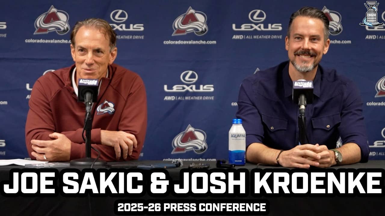 Joe Sakic & Josh Kroenke on Avs FUTURE, MacFarland Leaving, NEW Training Facilities & Lots More