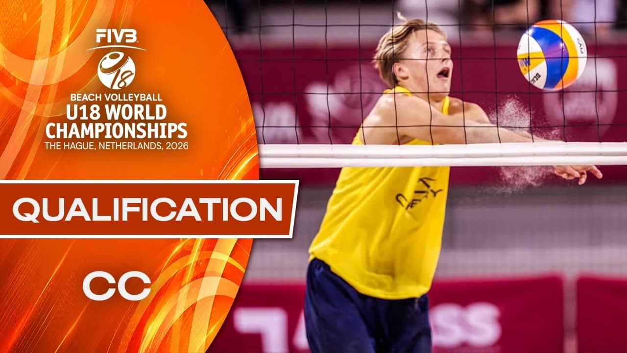 Qualification - Court 1 | Beach U18 World Championships 2026 | The Hague | 08.07.2026