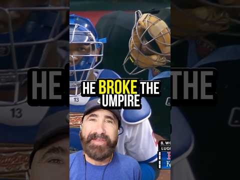 The Umpire loses it. 🤣 #baseball #baseballszn #mlb
