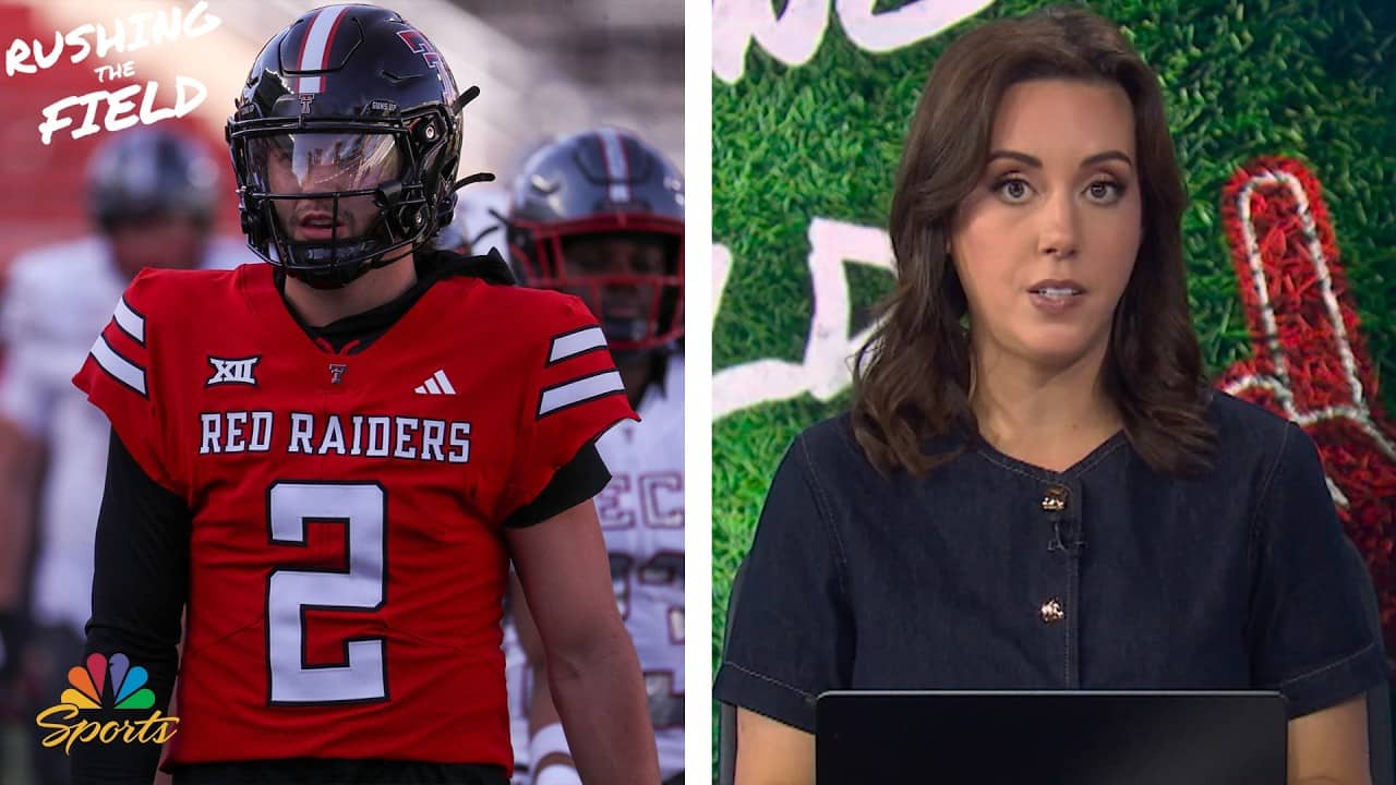 Questions continue to surround Brendan Sorsby after Texas Tech exit | Rushing the Field | NBC Sports