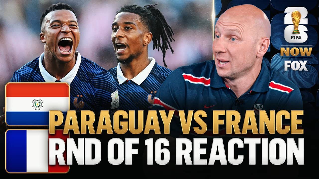MBAPPÉ STAYS HOT 🇫🇷 Instant Reaction to France's 1-0 W vs Paraguay, advancing to Quarterfinals ⚽️