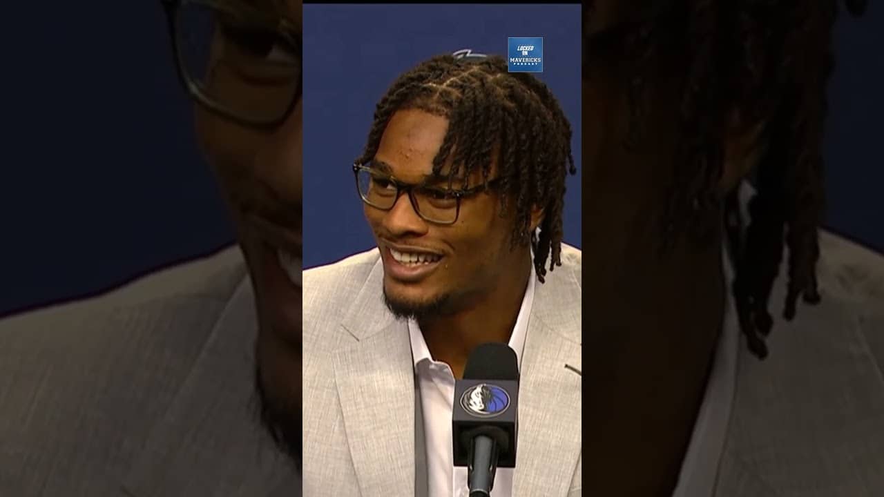 Morez Johnson Jr. "I didn't find out [the Dallas Mavericks] liked me until draft night"