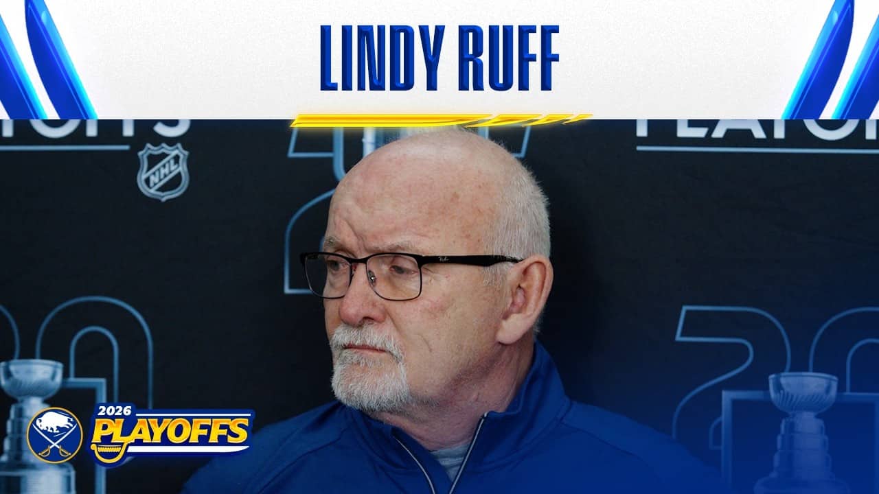 “It’s All About Tomorrow” | Lindy Ruff Ahead Of Game 4 vs Montreal | Buffalo Sabres Playoffs