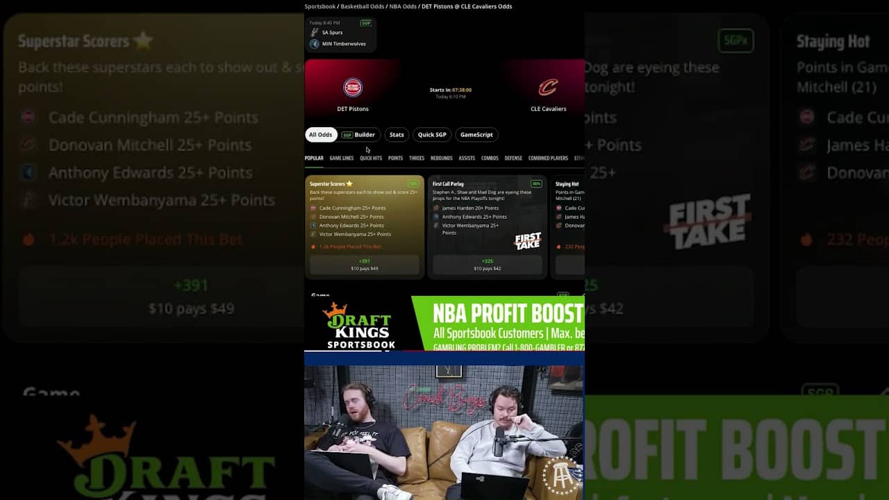 We Built A Game 6 Parlay @DraftKings #dkpartner