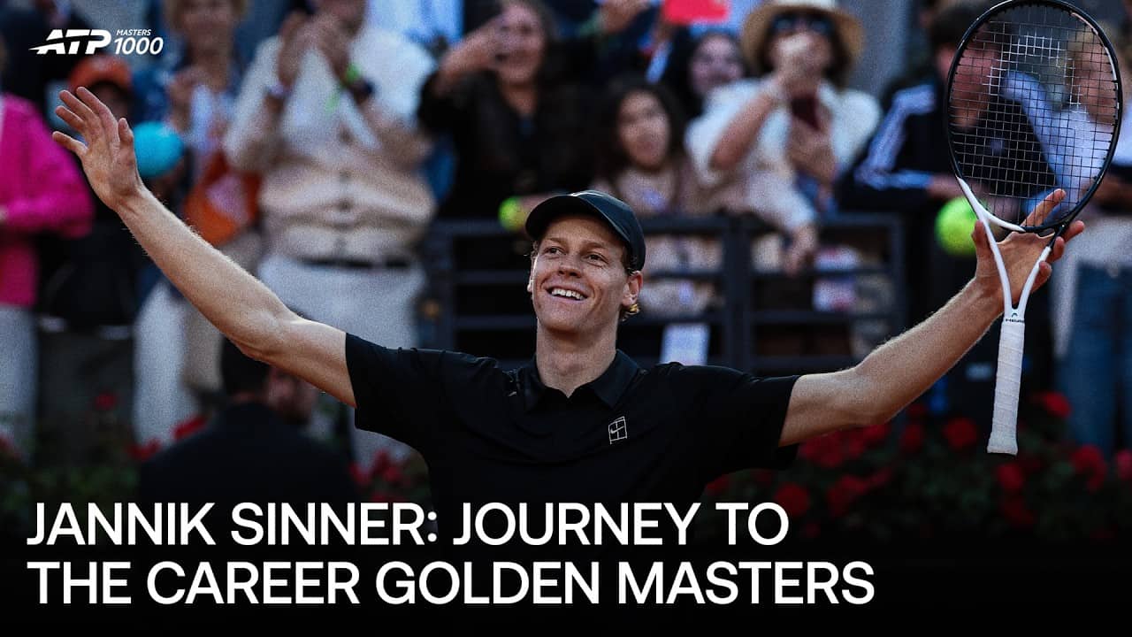 Jannik Sinner: Journey To The Career Golden Masters 🏆