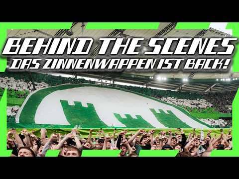 Das lange Warten hat ein Ende 🙌💚 | BTS zur Präsentation des Zinnenwappens | WölfeTV