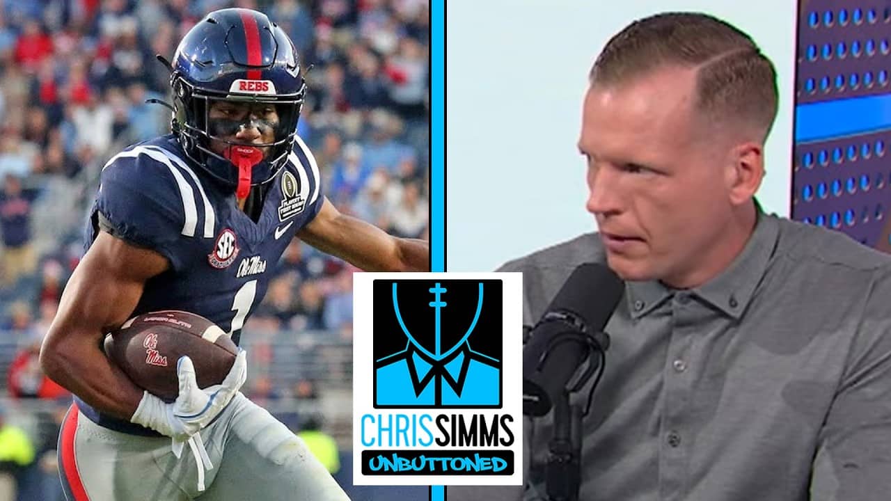 Did 49ers pick WR De'Zhaun Stribling too early in NFL draft? | Chris Simms Unbuttoned | NFL on NBC