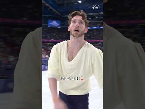 Sara Conti and Niccolo Macii left it all on the ice at #MilanoCortina2026!⛸️😮‍💨#Olympics