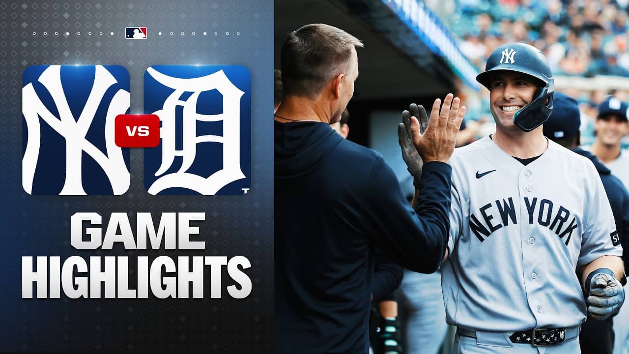 Yankees vs. Tigers Game Highlights (6/24/26) | MLB Highlights