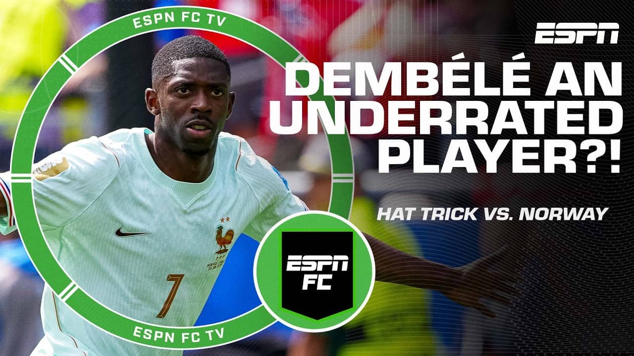 Norway vs. France takeaways ⚽ Reacting to Ousmane Dembele's UNREAL FIRST-HALF HAT TRICK 😤 | ESPN FC