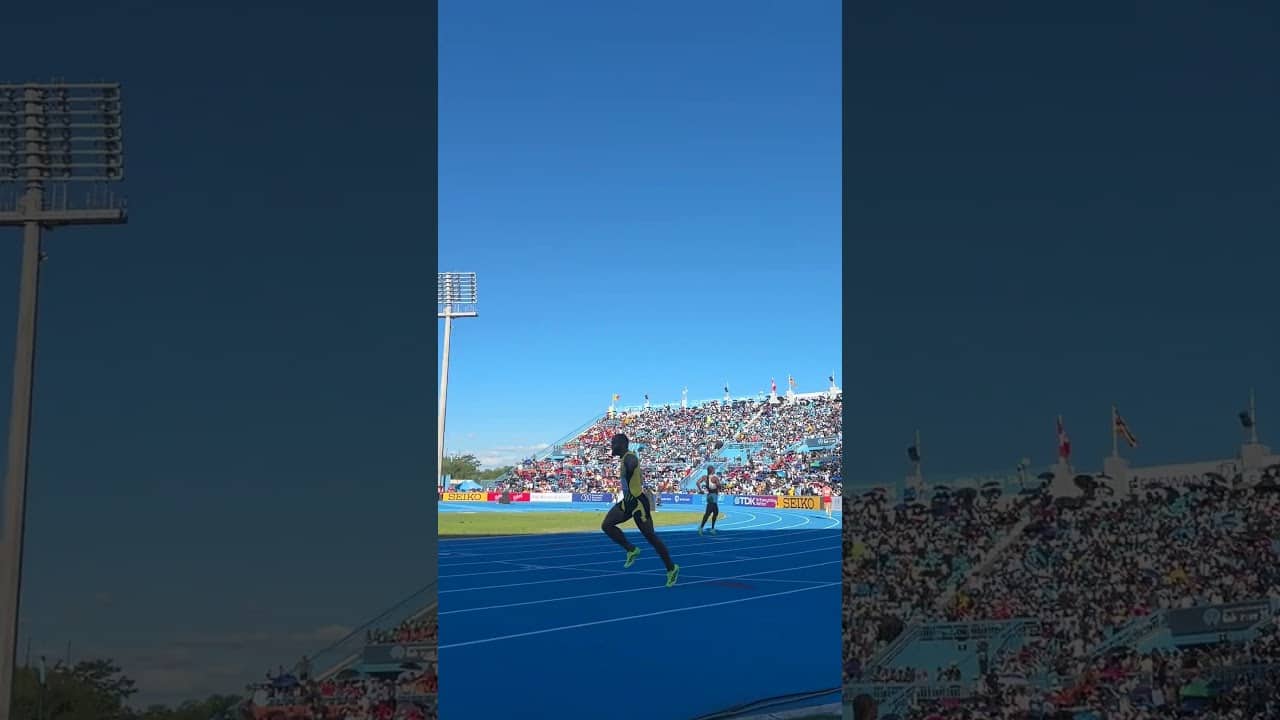 Jamaica SMASHES  world record at World Athletics Relays! 💨🥇🏃