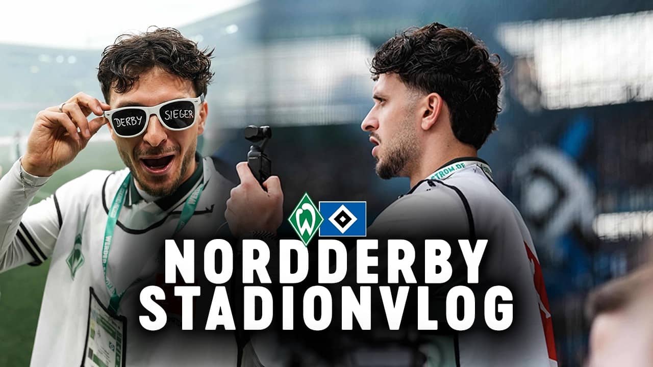 STAGE-DOPPELPACK im NORDDERBY!👀🔥| Werder Bremen 3:1 Hamburger SV | Vlog mit fifabio97