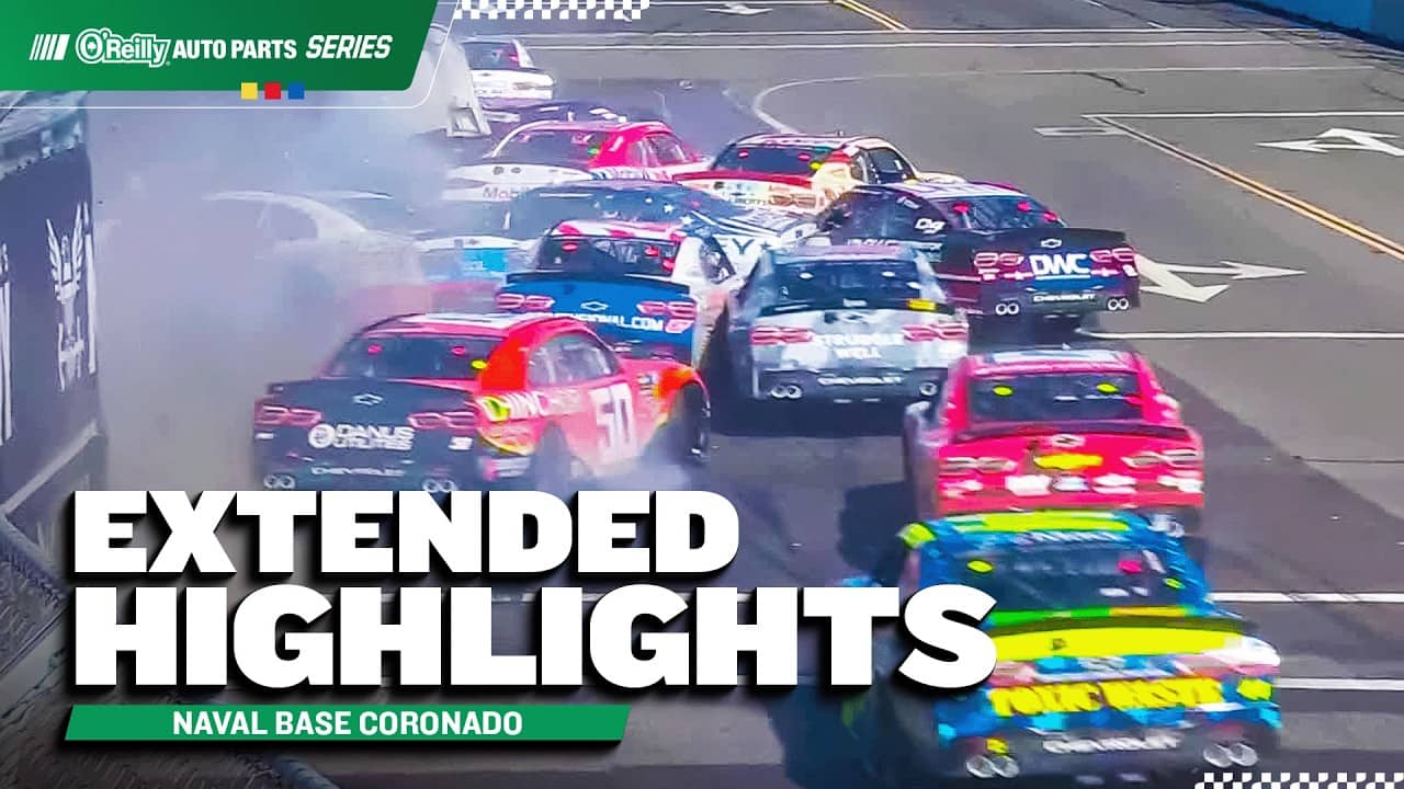 NASCAR O'Reilly Auto Parts Series Highlights | 2026 Naval Base Coronado