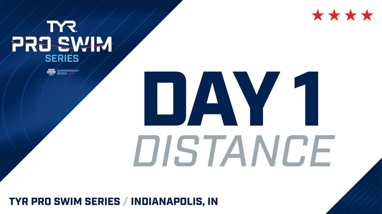 Day 1 Distance | 2026 TYR Pro Swim Series Indianapolis
