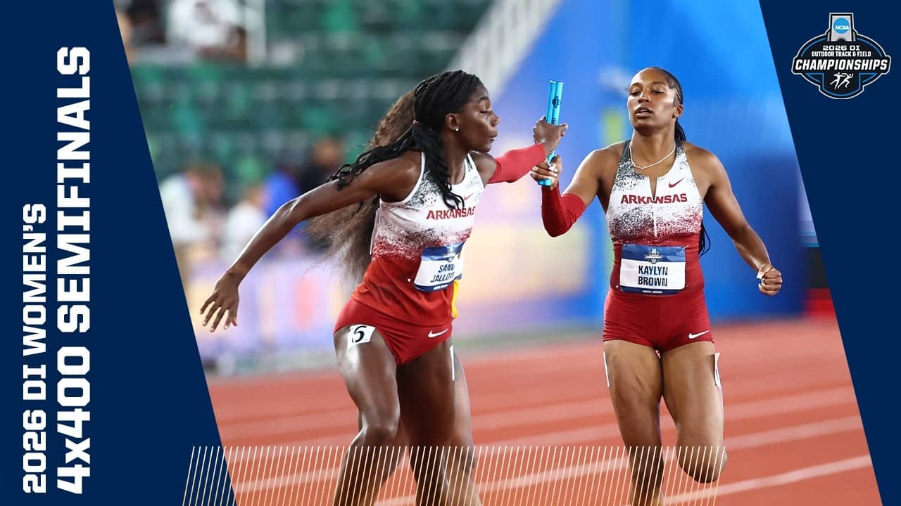 Every women's 4x400m relay semifinal from 2026 NCAA outdoor track and field championships