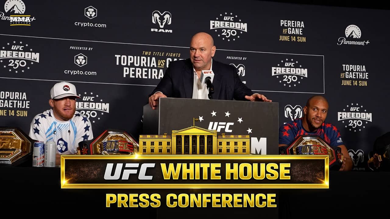 UFC White House Post-Fight Press Conference | UFC Freedom 250 | MMA Fighting