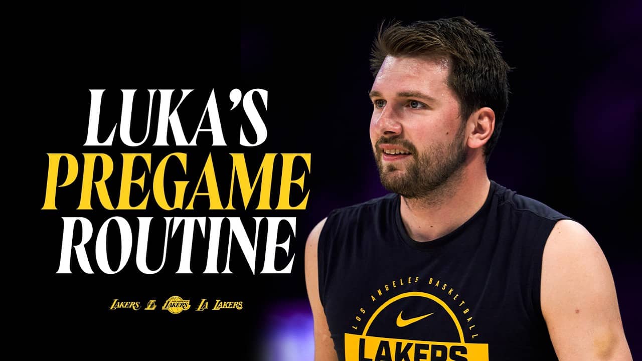 How Luka Dončić Warms Up to Dominate Games