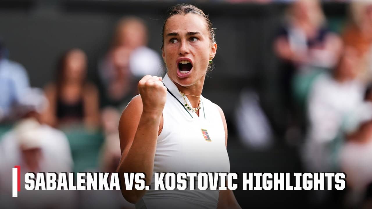 Aryna Sabalenka vs. Teodora Kostovic | Full Highlights | 2026 Wimbledon