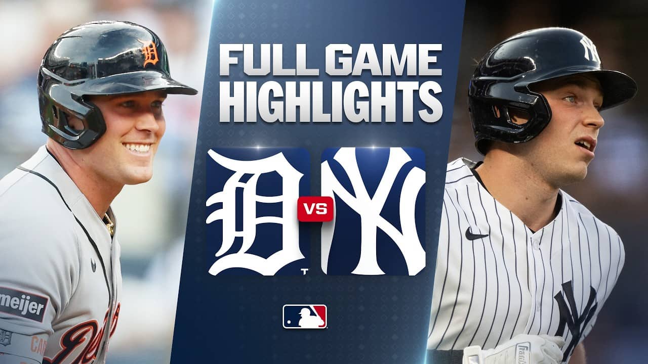 TIGERS vs. YANKEES: Official Full Game Highlights (June 30) | 2026 MLB Season