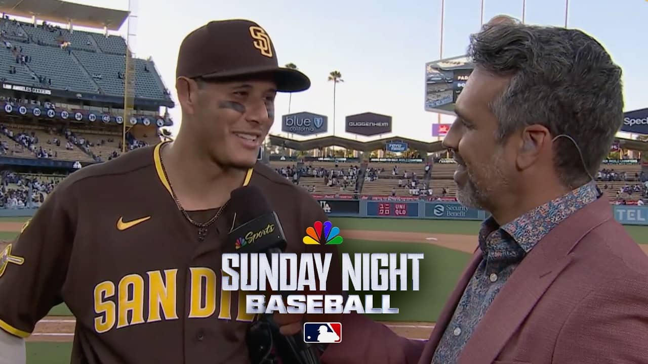 Manny Machado: Three-run HR was my 'best swing of the year' | Sunday Night Baseball | MLB on NBC