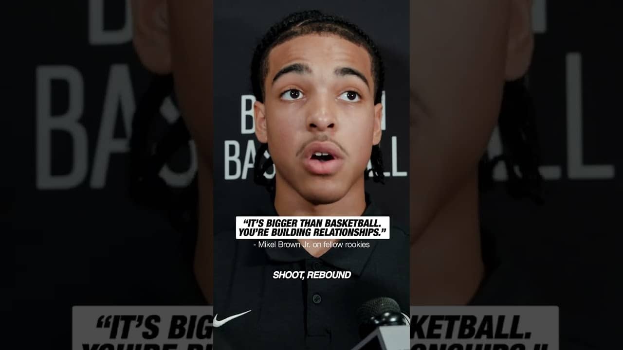 student of the game ✍️🏀 #brooklynnets #mikelbrownjr #nba