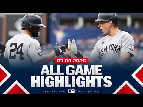 Highlights from ALL GAMES on 7/9 (Rice homers TWICE, Luzardo strikes out 11 and MORE!)