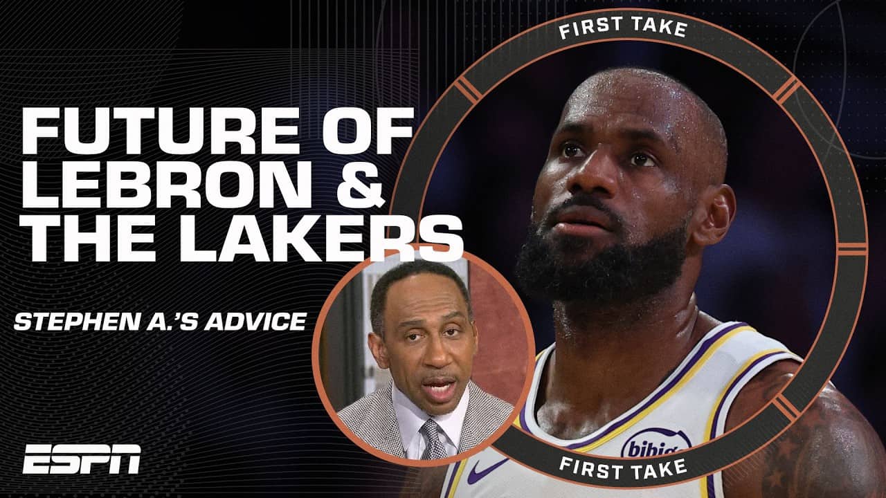 Stephen A.'s ADVICE to the Lakers on LeBron 🗣️ 'Him & Luka CAN'T GET IT DONE!' | First Take