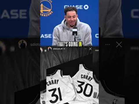 Seth Curry on hitting the floor with Steph and collecting their jerseys
