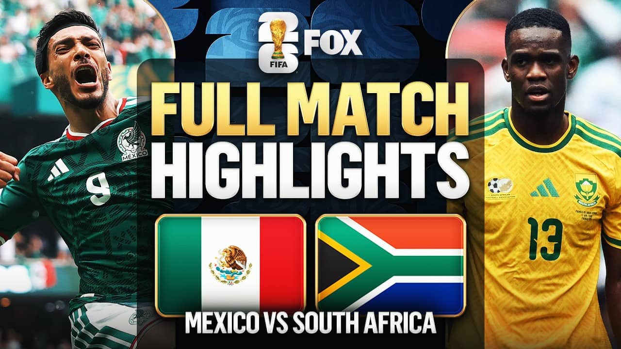 Mexico vs South Africa Highlights 🌎🏆 2026 FIFA World Cup™