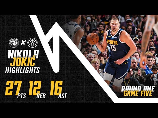 Nikola Jokić DOMINANT 27 PTS/12 REB/16 AST Game Five | Denver Nuggets Full Game Highlights
