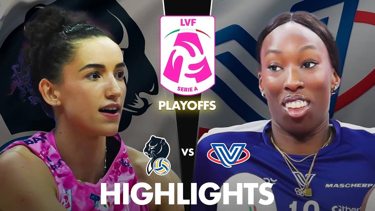 Conegliano vs Milano | Highlights | Serie A1 Women Play Offs | Final Game 1