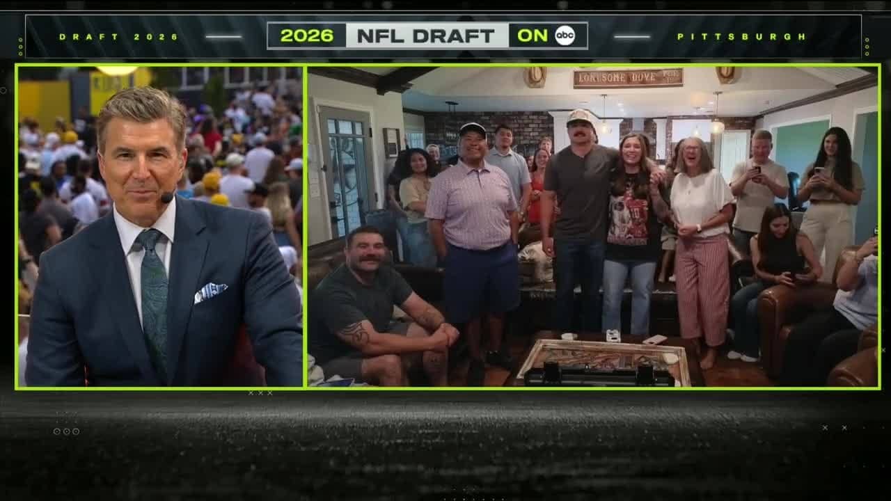 Jacob Rodriguez reflects on his journey to getting picked by the Dolphins | 2026 NFL Draft
