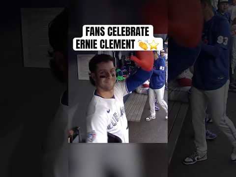 Celebrating our Top Dawg, Ernie Clement 🫡⭐️ #MLB #Toronto #BlueJays