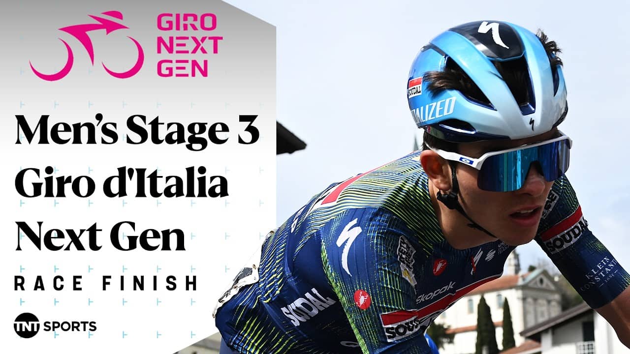 JUST TOO GOOD! 🙌 | 2026 Men's Next Gen Giro d'Italia Stage 3 Final KM's | TNT Sports Cycling