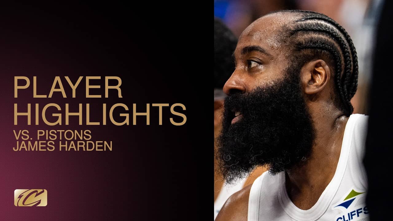 Cavs at Pistons | James Harden Highlights | 05.13.2026