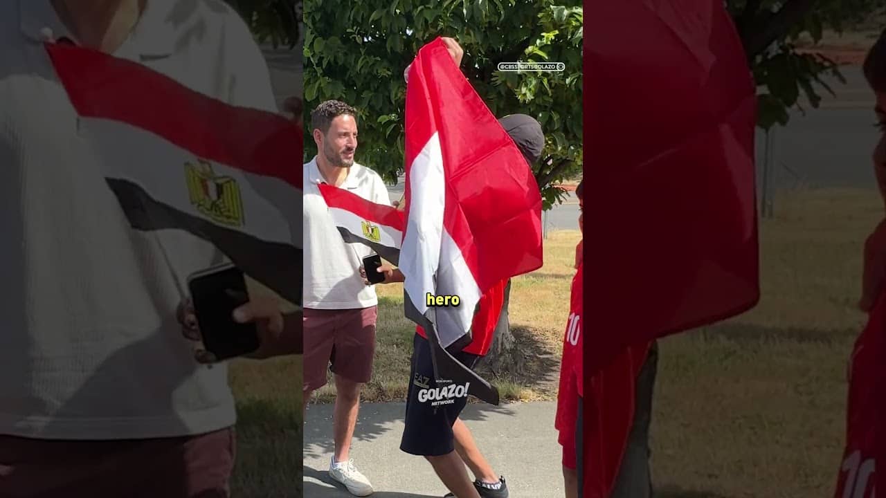 So much love for Mo Salah 🇪🇬❤️ #FIFAWorldCup #GolazoNetwork #Egypt