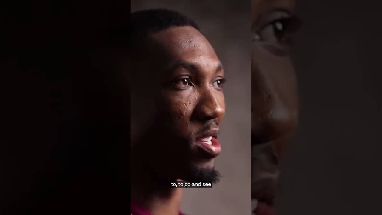 Jaidon talks about the challenges he faced as a young footballer after moving away from home 💜