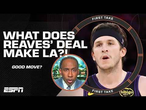 Stephen A. reacts to Austin Reaves' max contract 🗣️ 'HE REALLY DESERVES IT' | First Take