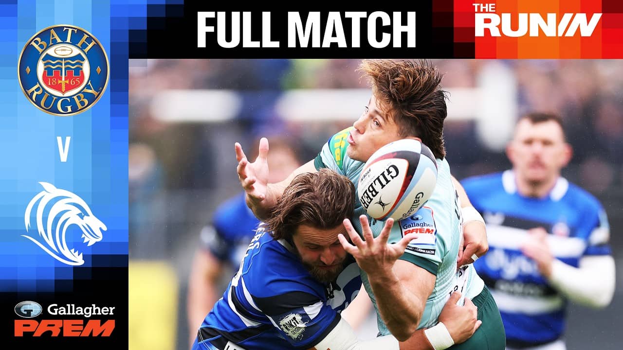 FULL MATCH: Bath Rugby v Leicester Tigers | Gallagher PREM Rugby 25/26 | R18