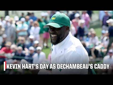 Kevin Hart's day at the Masters Par 3 Contest with Bryson DeChambeau! 🍿 | The Masters