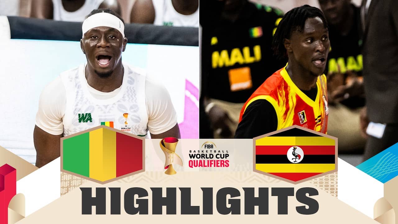 Mali 🇲🇱 v Uganda 🇺🇬 | Highlights | FIBA Basketball World Cup 2027 African Qualifiers