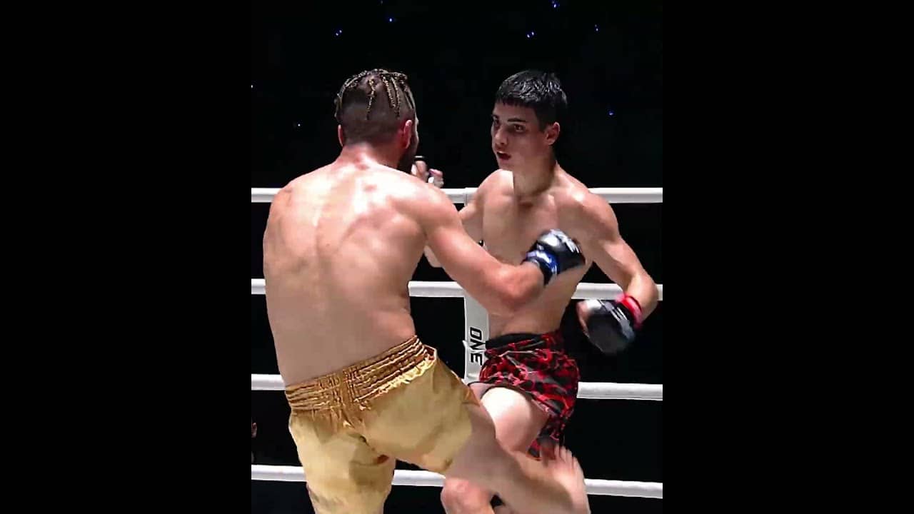 Ready to RUMBLE ⚔️ Ferzan Cicek and Lenny Blasi held NOTHING back in this heated Muay Thai showdown!