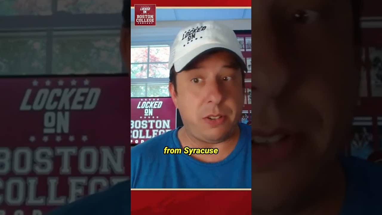 HAHA: Boston College FLIPS another Syracuse recruit #bcfootballrecruiting
