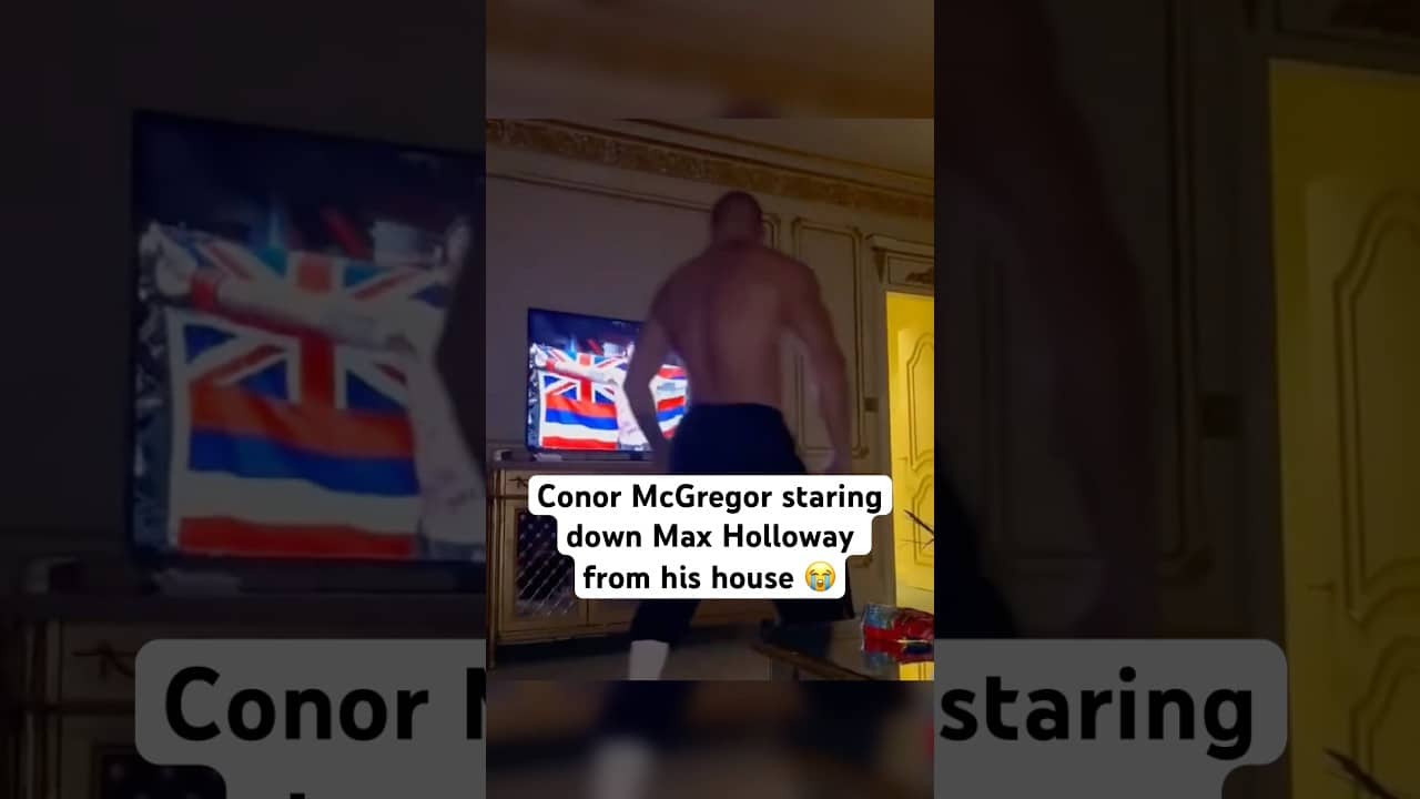 MCGREGOR VS. HOLLOWAY GONNA BE INSANE. 🤯🔥